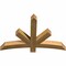 Ekena Millwork Alberta Rough Sawn Timber Gable Bracket, Western Red Cedar, 48"W x 32"H x 4"D x 4"F, 16/12 Pitch GBW048X32X0404ALB00RWR - alternate 5